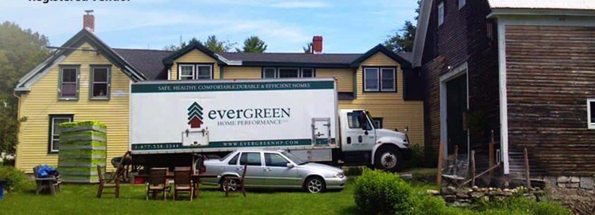 truck_facebook_logo Evergreen truck parked next to Barn