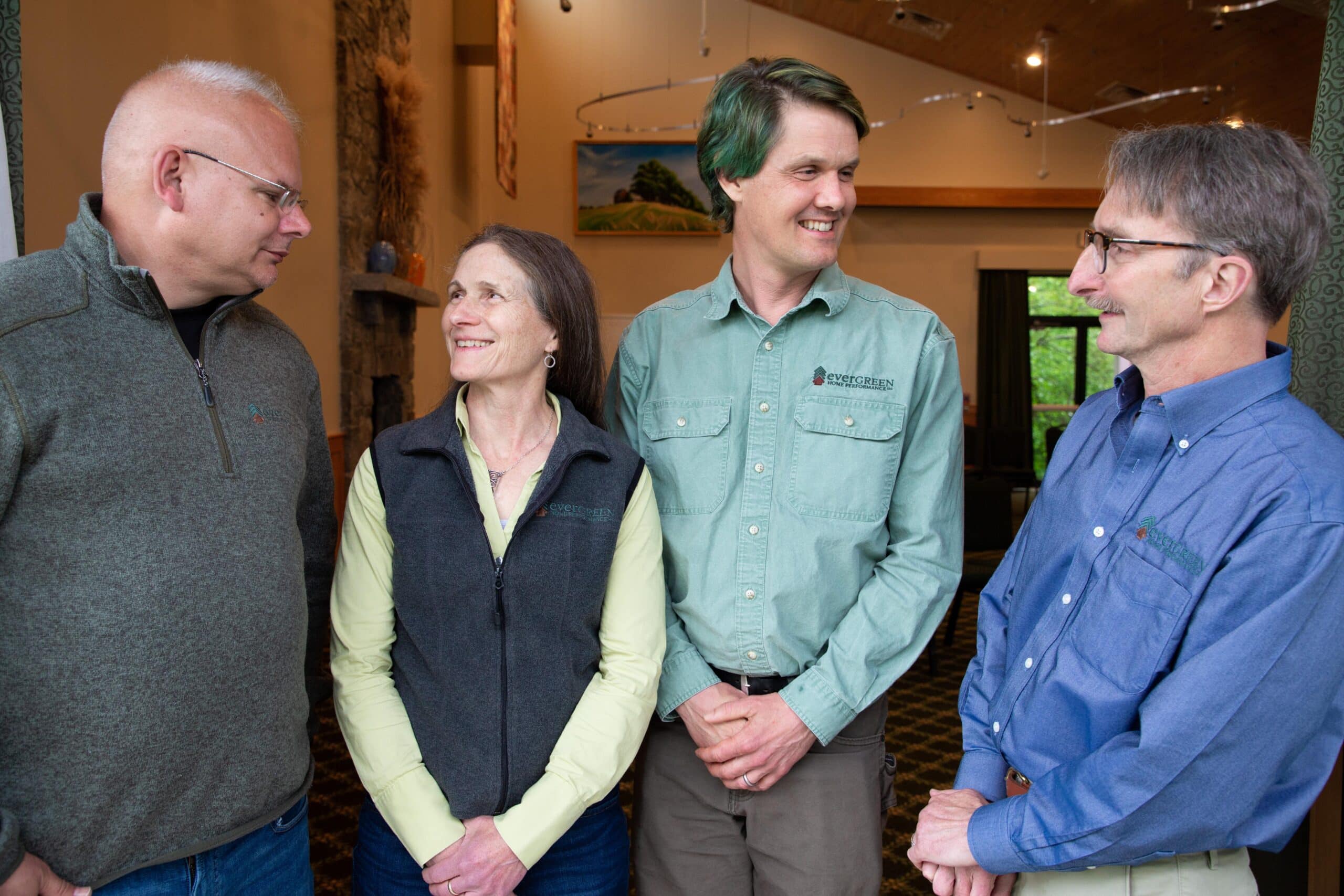 Evergreen leadership team
