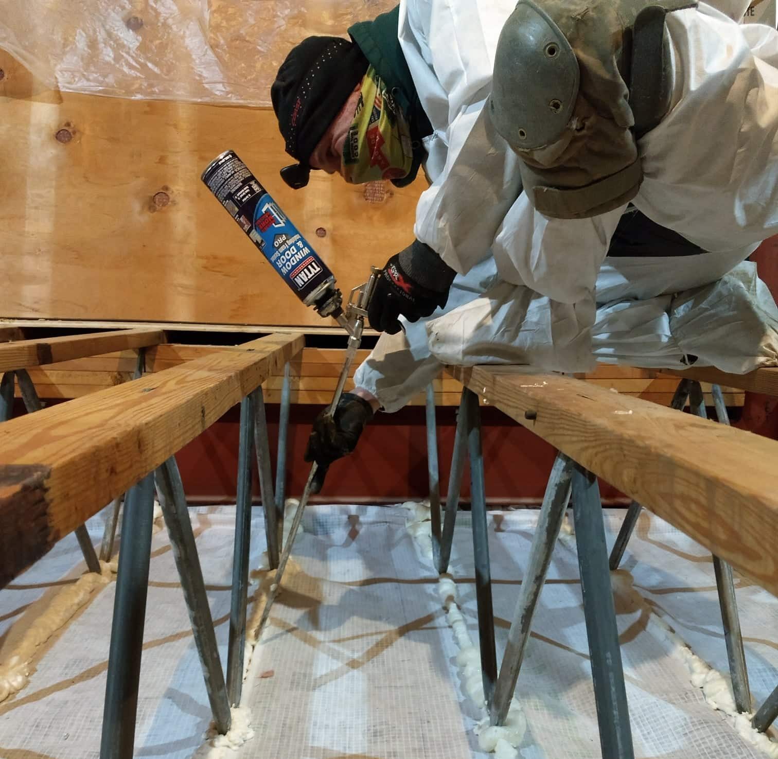 Evergreen Home Performance Team Air Sealing Attic